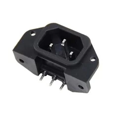 IC-212C C14 POWER SOKET ERKEK KULAKLI 90'C PCB